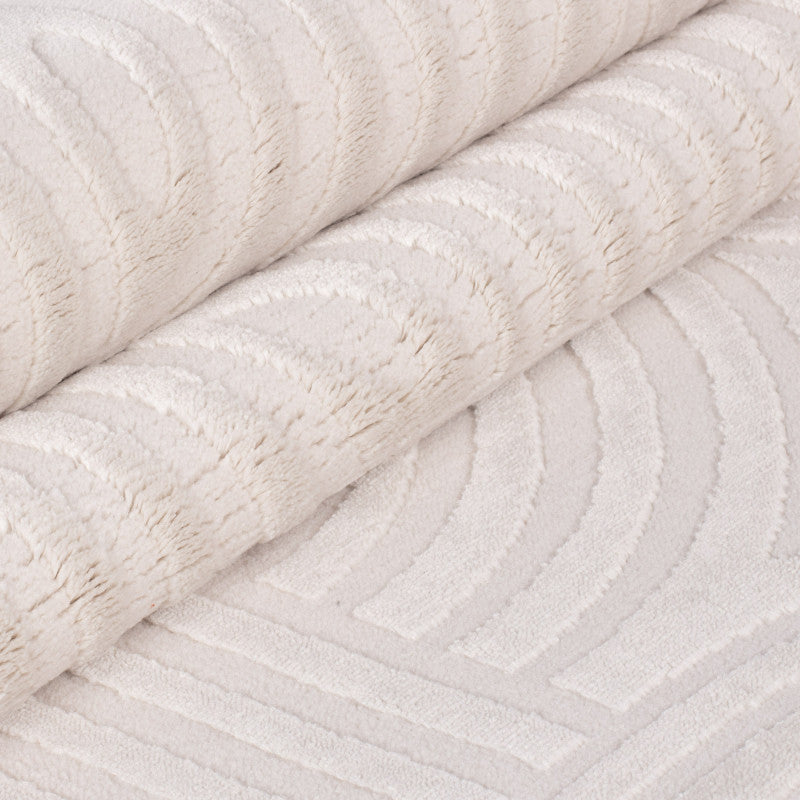 Teppich SAHARA 1112 Creme – Moderne Struktur mit stilvoller Tiefe