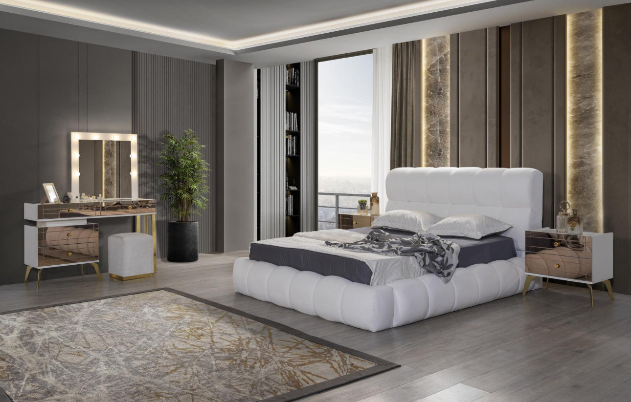 Dilber Schlafzimmer Set 180x200cm inkl Matratze