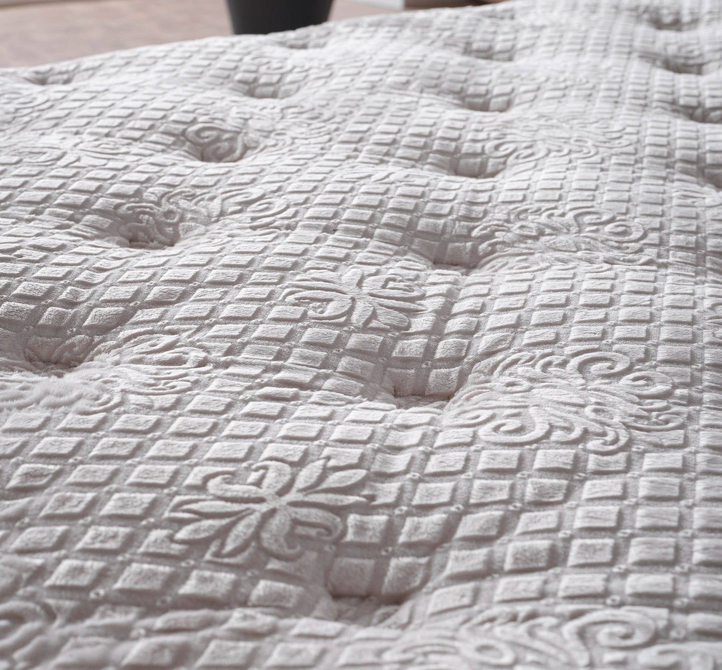 Boxspringbett Dolce - Eleganz trifft Komfort - Taupe Grau
