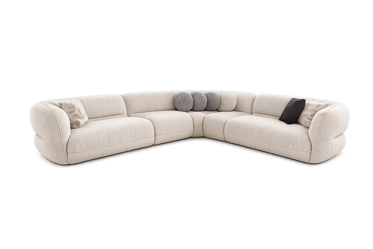 Ecksofa Mudanya - Taupe