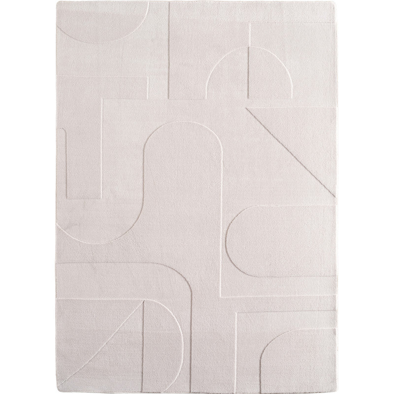 Teppich POMPEI 1614 Creme – Geometrische Formen in weicher Eleganz