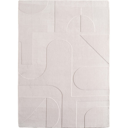 Teppich POMPEI 1614 Creme – Geometrische Formen in weicher Eleganz
