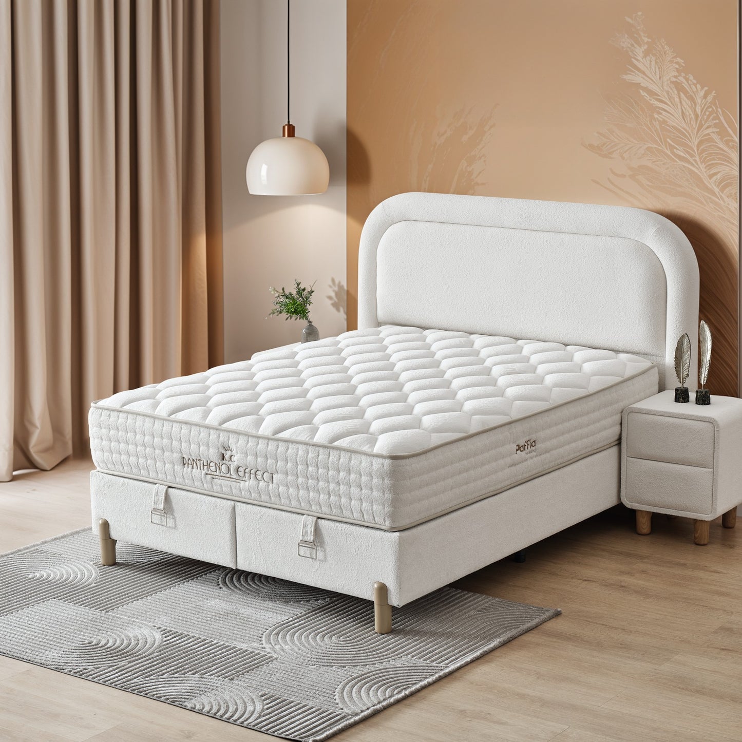 Boxspringbett Panthenol - Für tiefen Schlaf & frische Energie - Creme