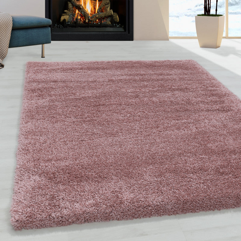 Teppich FLUFFY 3500 Rose – Extra weicher Hochflor für pures Wohlgefühl