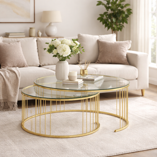 Couchtisch HILAL – 2-teiliges Set