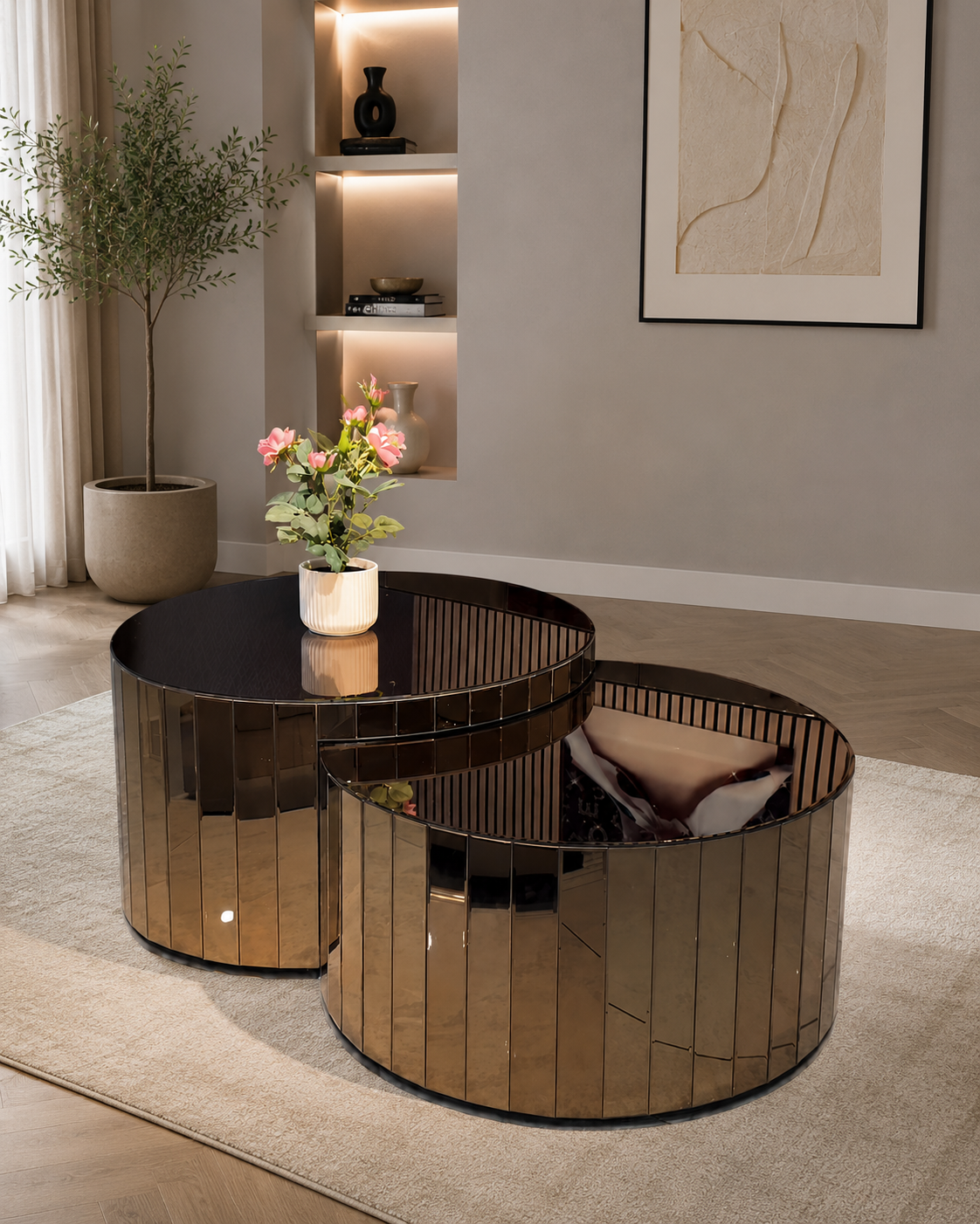 Couchtisch Dublo – Bronze