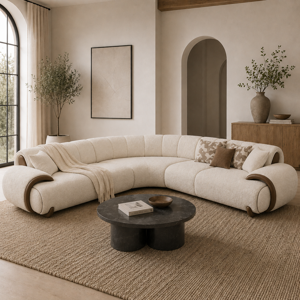 Ecksofa Siena - Beige