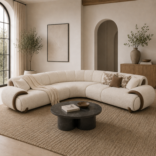 Ecksofa Siena - Beige