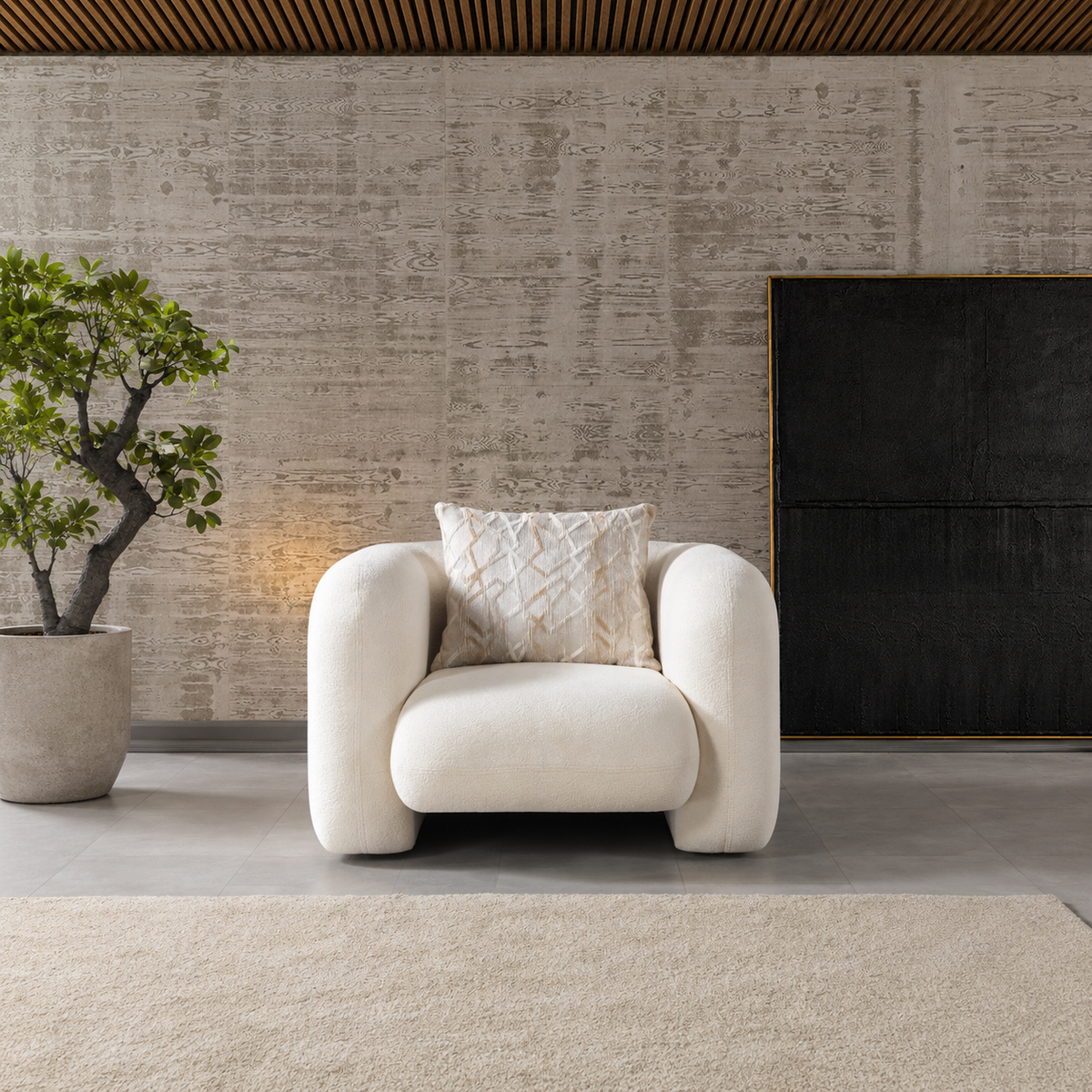 Sessel Luna - Creme