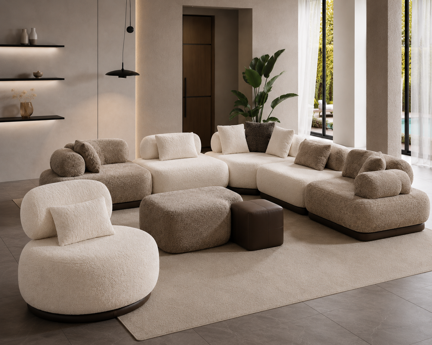 Sessel Scala - Creme