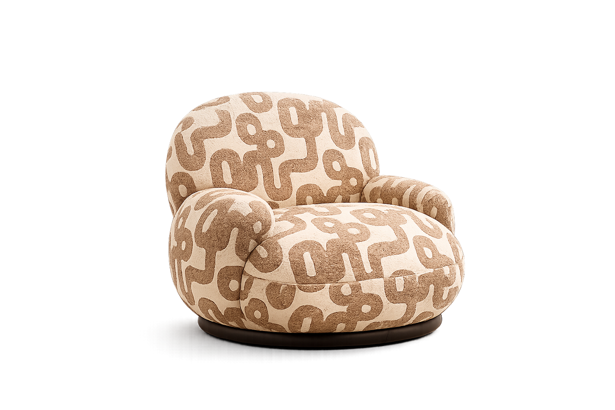 Sessel Siena - Creme/Taupe