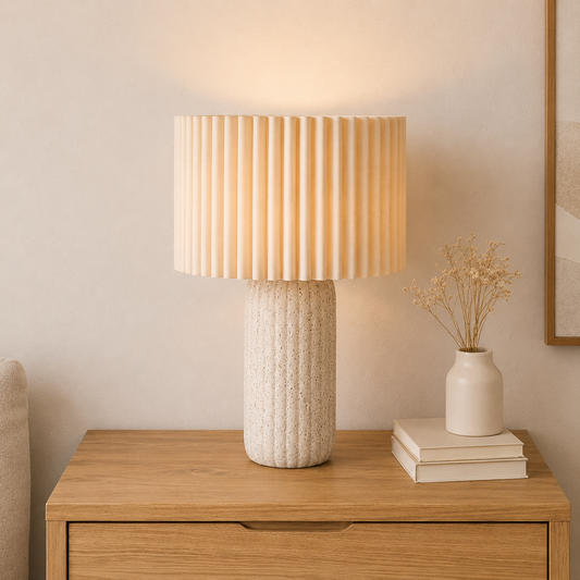 Tischlampe Mons - Weiß