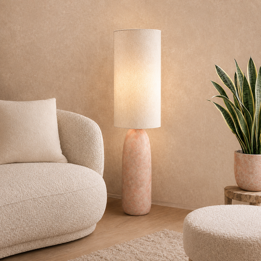 Stehlampe Odense - Beige