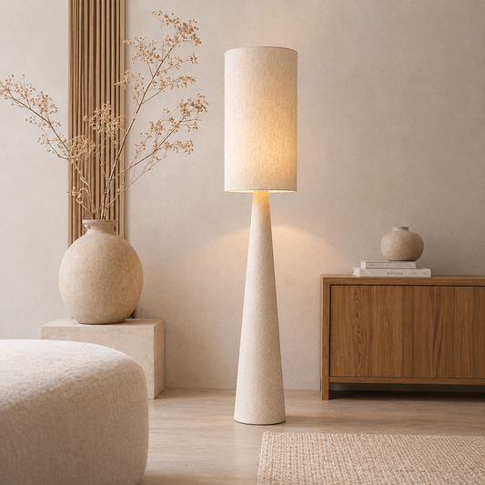 Stehlampe Sevilla - Beige