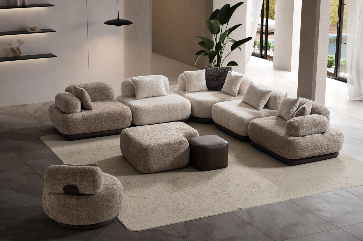 Sessel Scala - Taupe