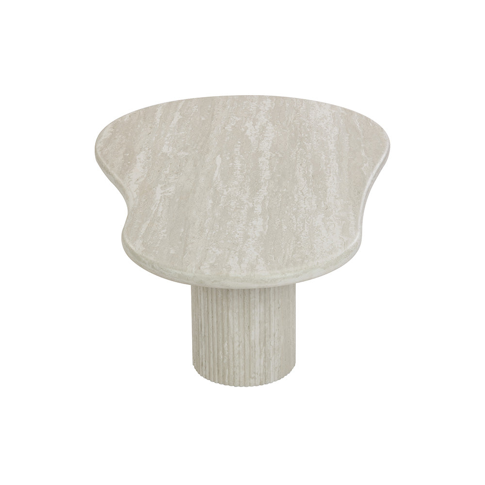Couchtisch Tornio Oval – Hellgrau