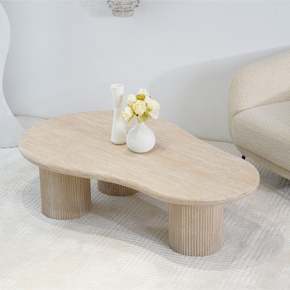 Couchtisch Tornio Oval – Sand