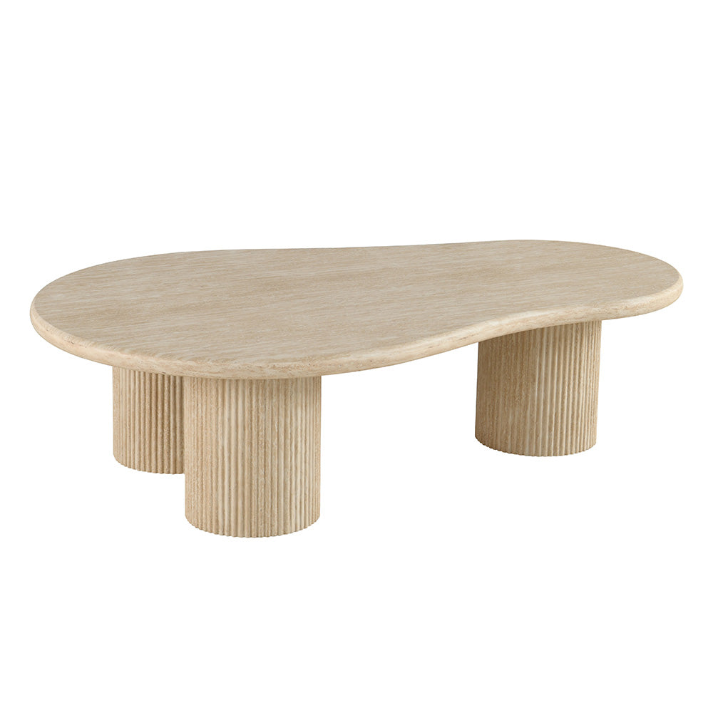 Couchtisch Tornio Oval – Sand