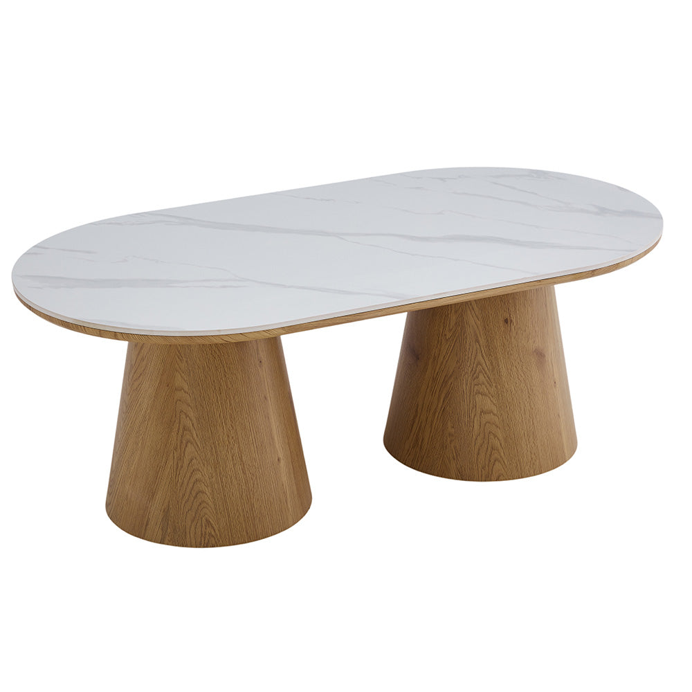 Couchtisch Elvas – Keramik / Holz