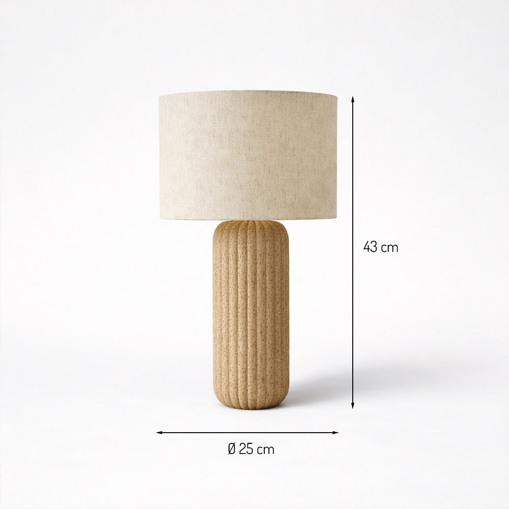 Tischlampe Mons - Beige