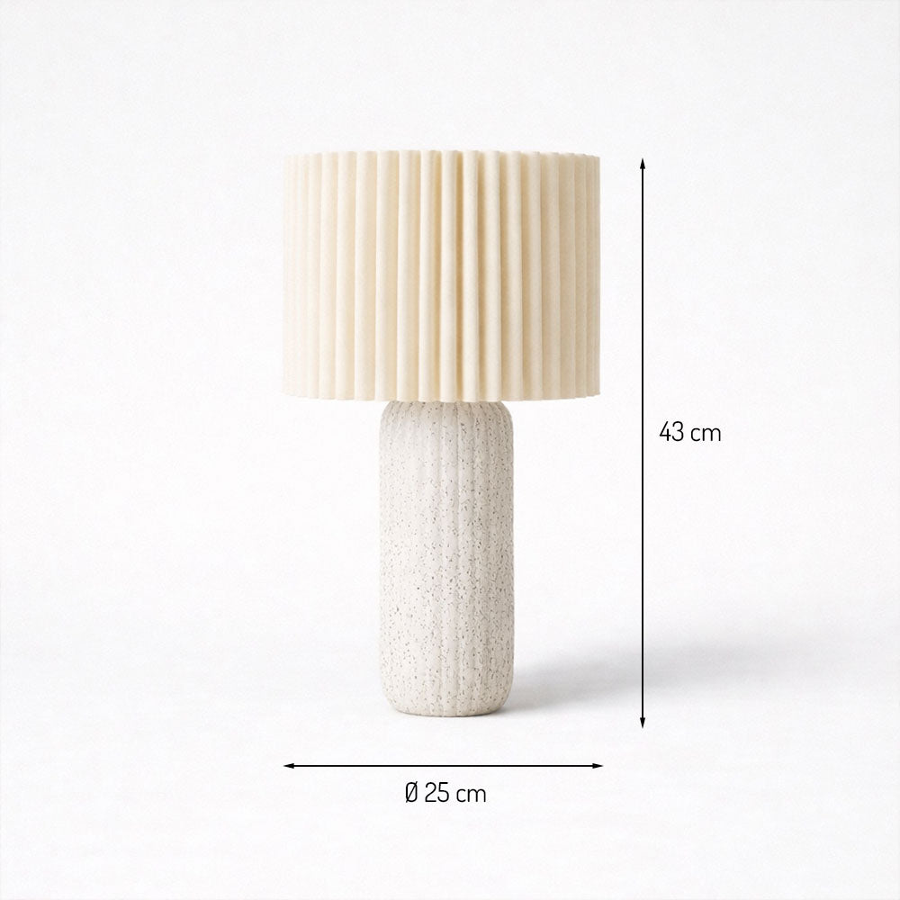 Tischlampe Mons - Weiß