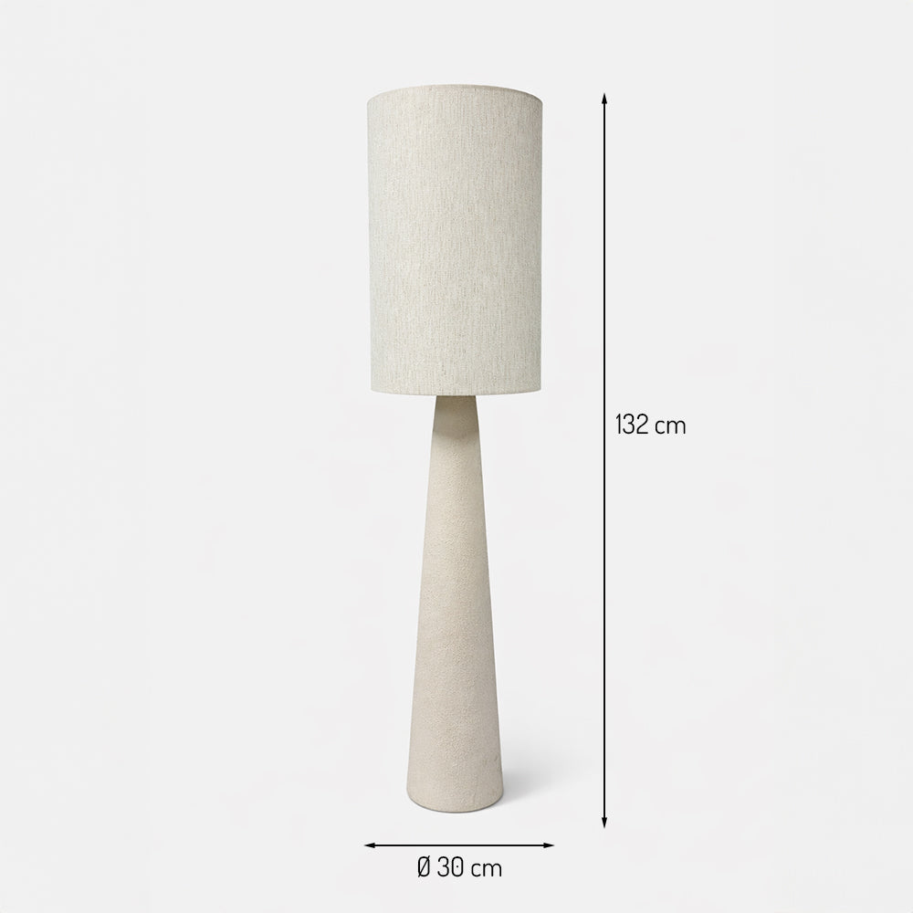 Stehlampe Sevilla - Beige