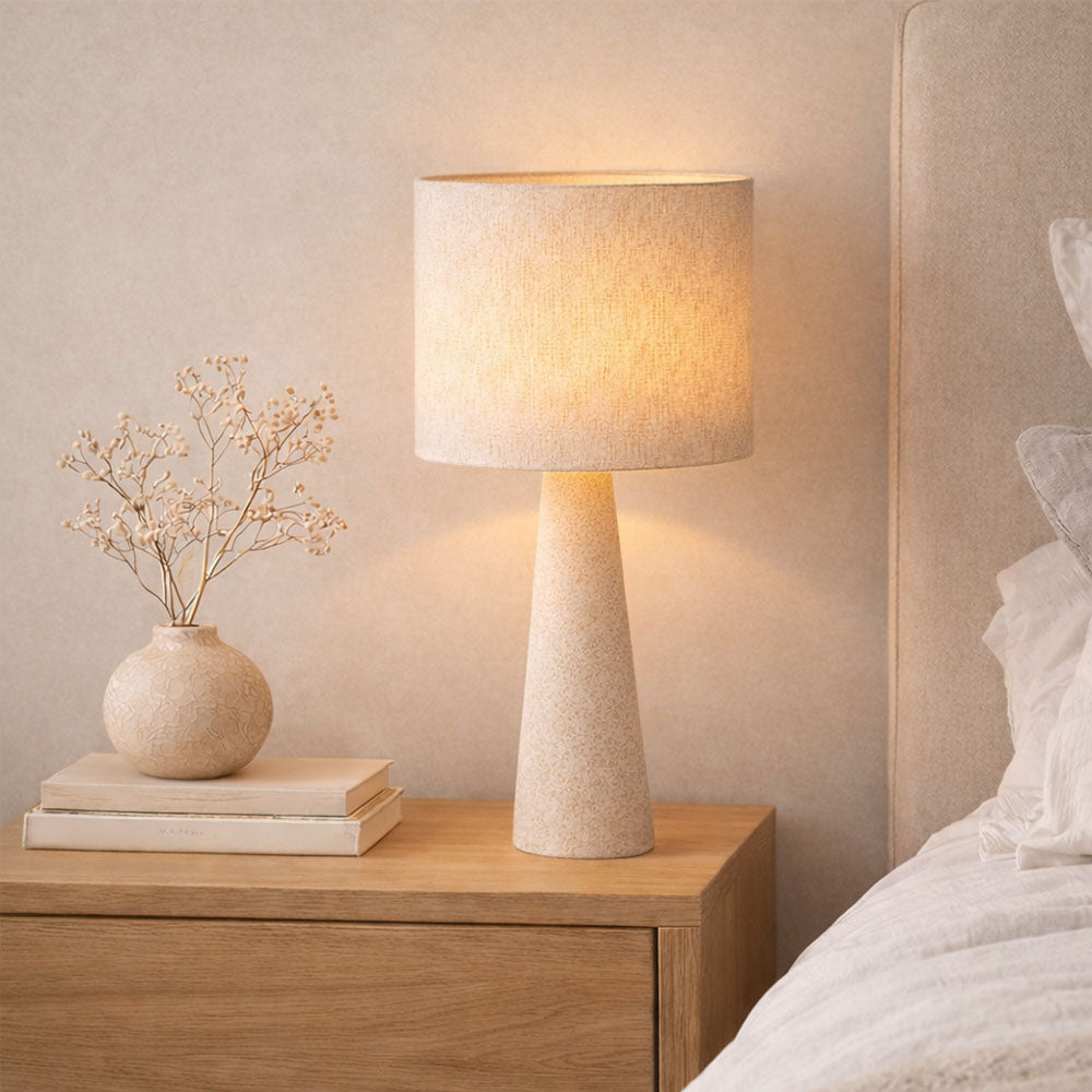 Tischlampe Sevilla - Beige