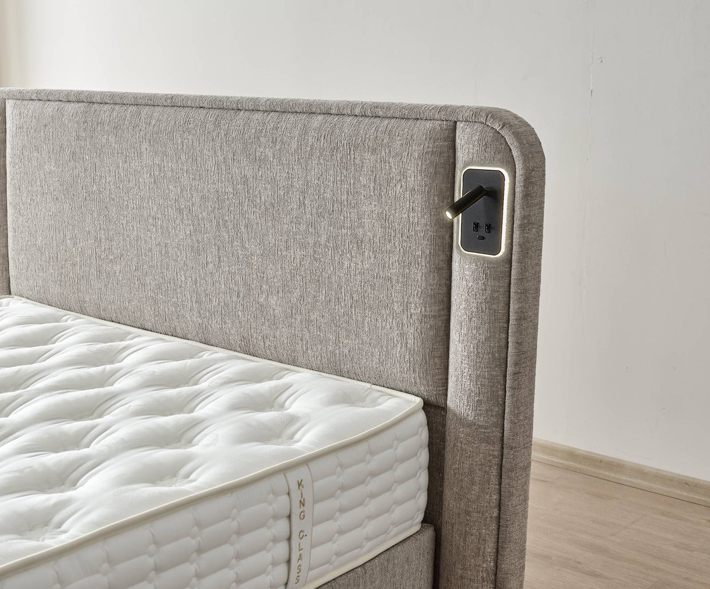 Boxspringbett Marvel - Komfort, der begeistert - Beige