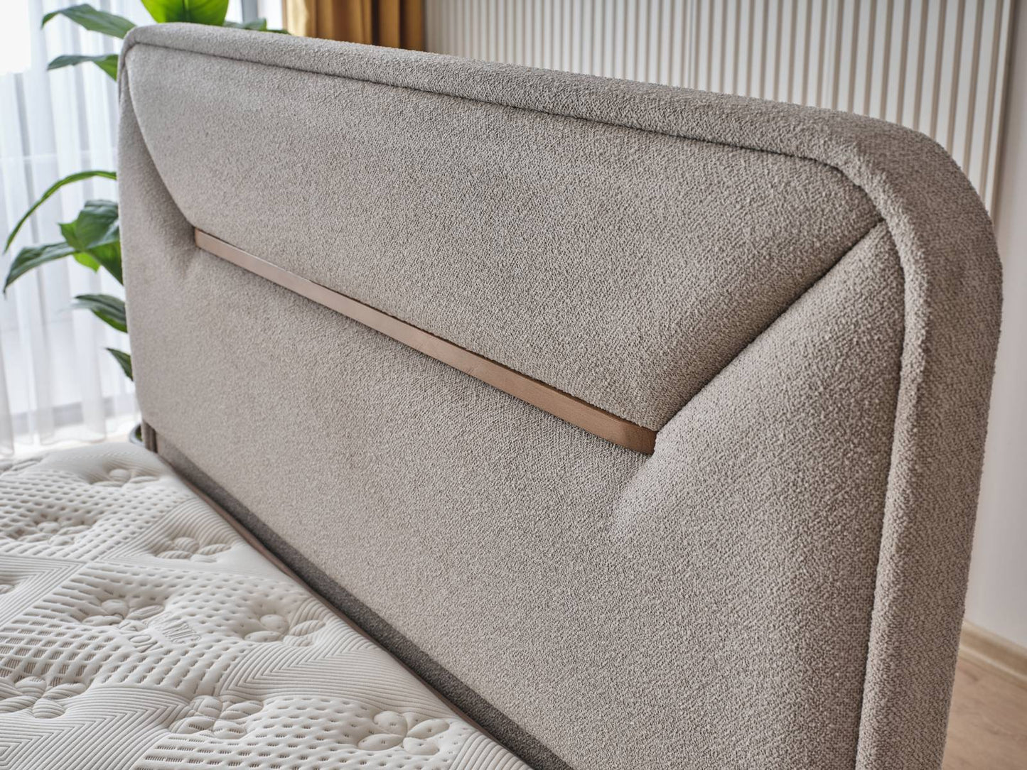 Boxspringbett Lissabon - Schlaf neu erleben - Beige