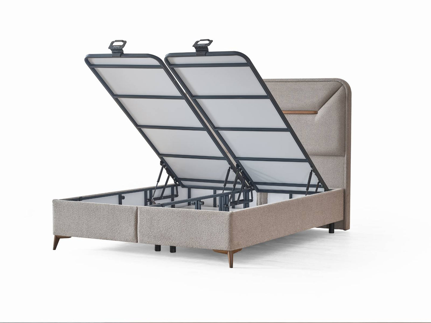 Boxspringbett Lissabon - Schlaf neu erleben - Beige