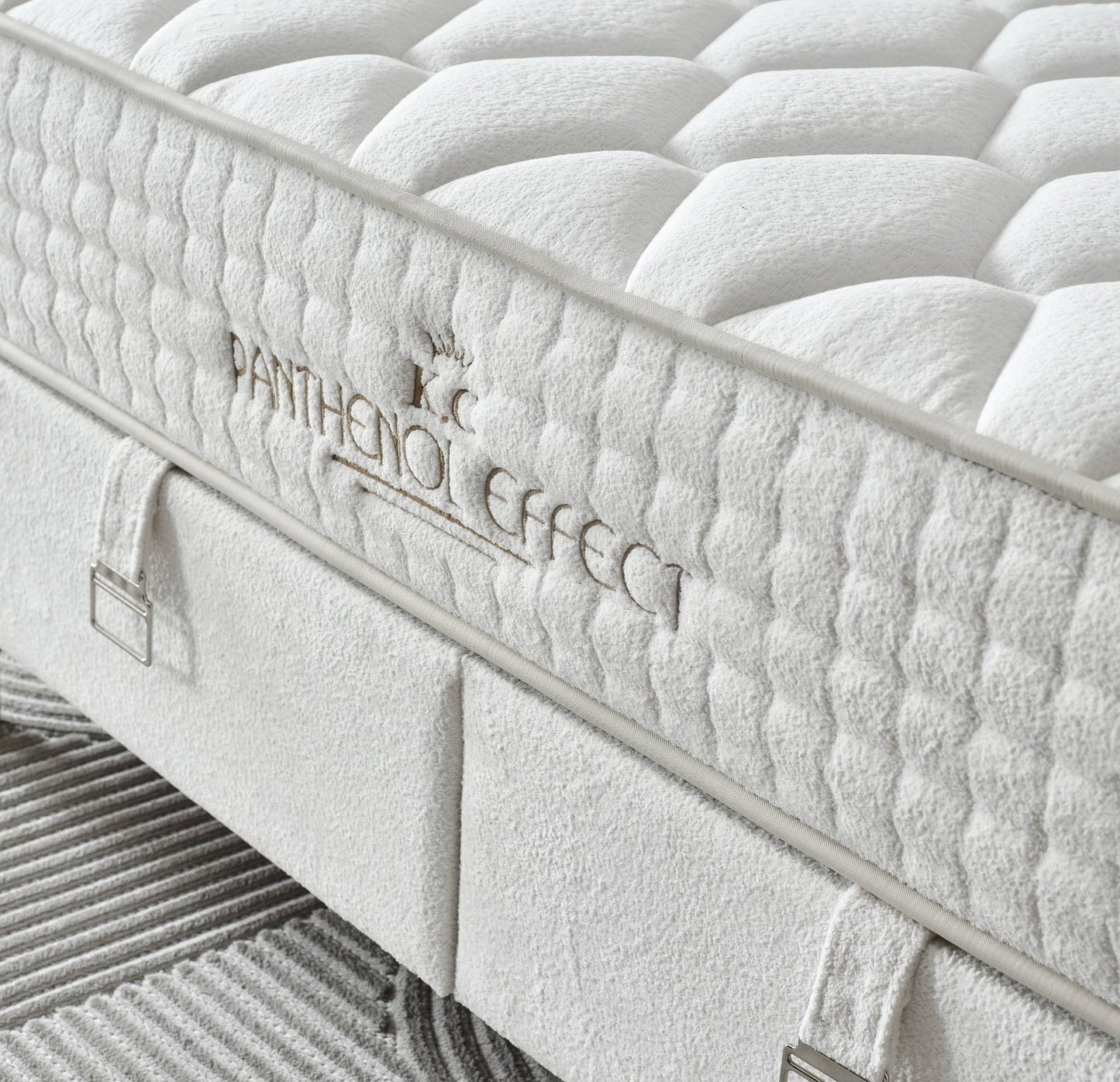 Boxspringbett Panthenol - Für tiefen Schlaf & frische Energie - Creme