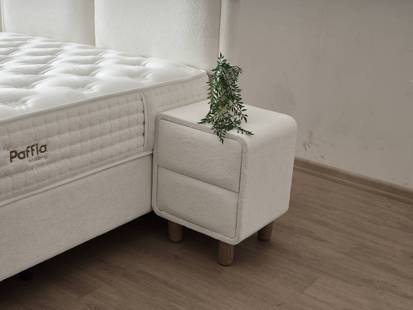 Boxspringbett Lotus Energy - Erholsamer Schlaf in seiner reinsten Form- Creme