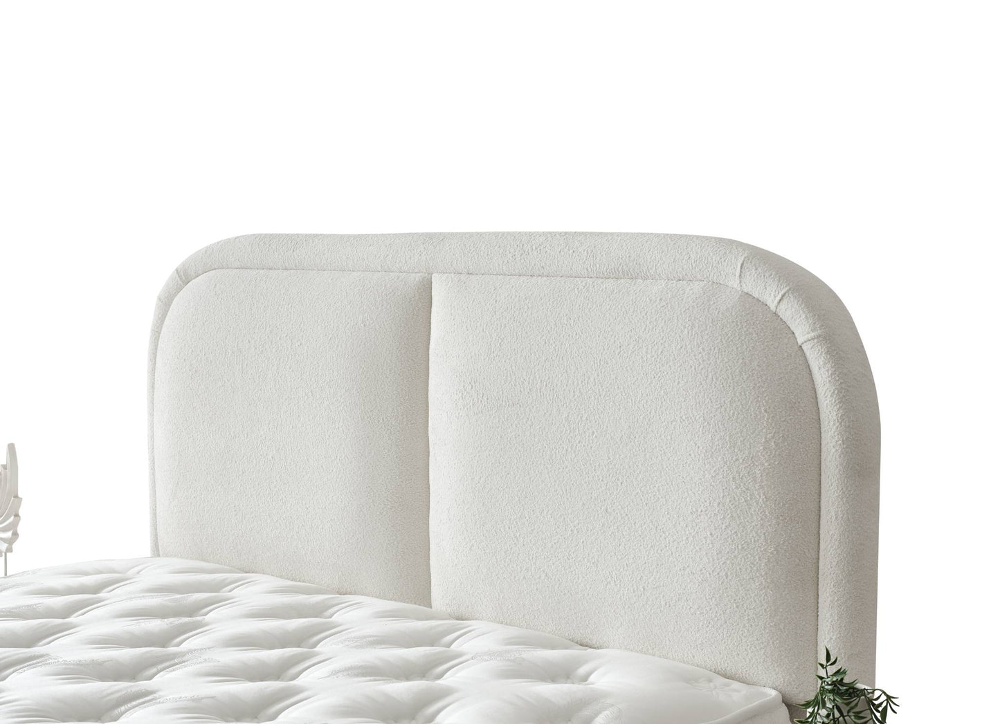 Boxspringbett Lotus Energy - Erholsamer Schlaf in seiner reinsten Form- Creme