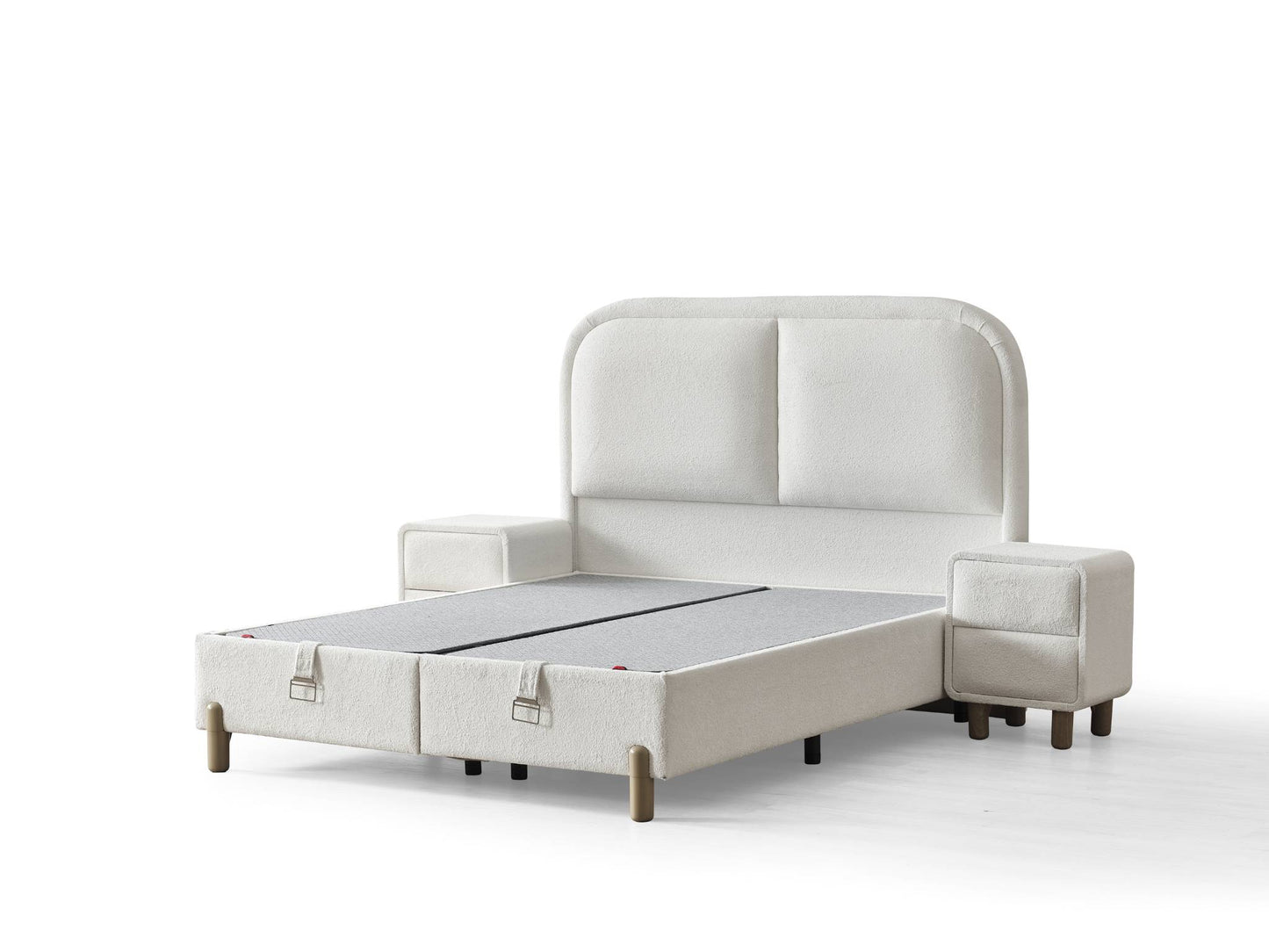 Boxspringbett Lotus Energy - Erholsamer Schlaf in seiner reinsten Form- Creme
