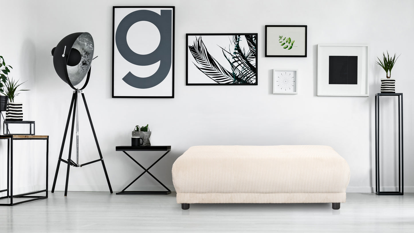 Hocker Vanessa – Mehr Raum zum Ankommen - Beige