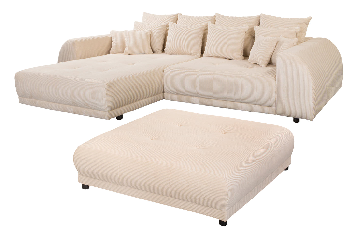 Hocker Vanessa – Mehr Raum zum Ankommen - Beige