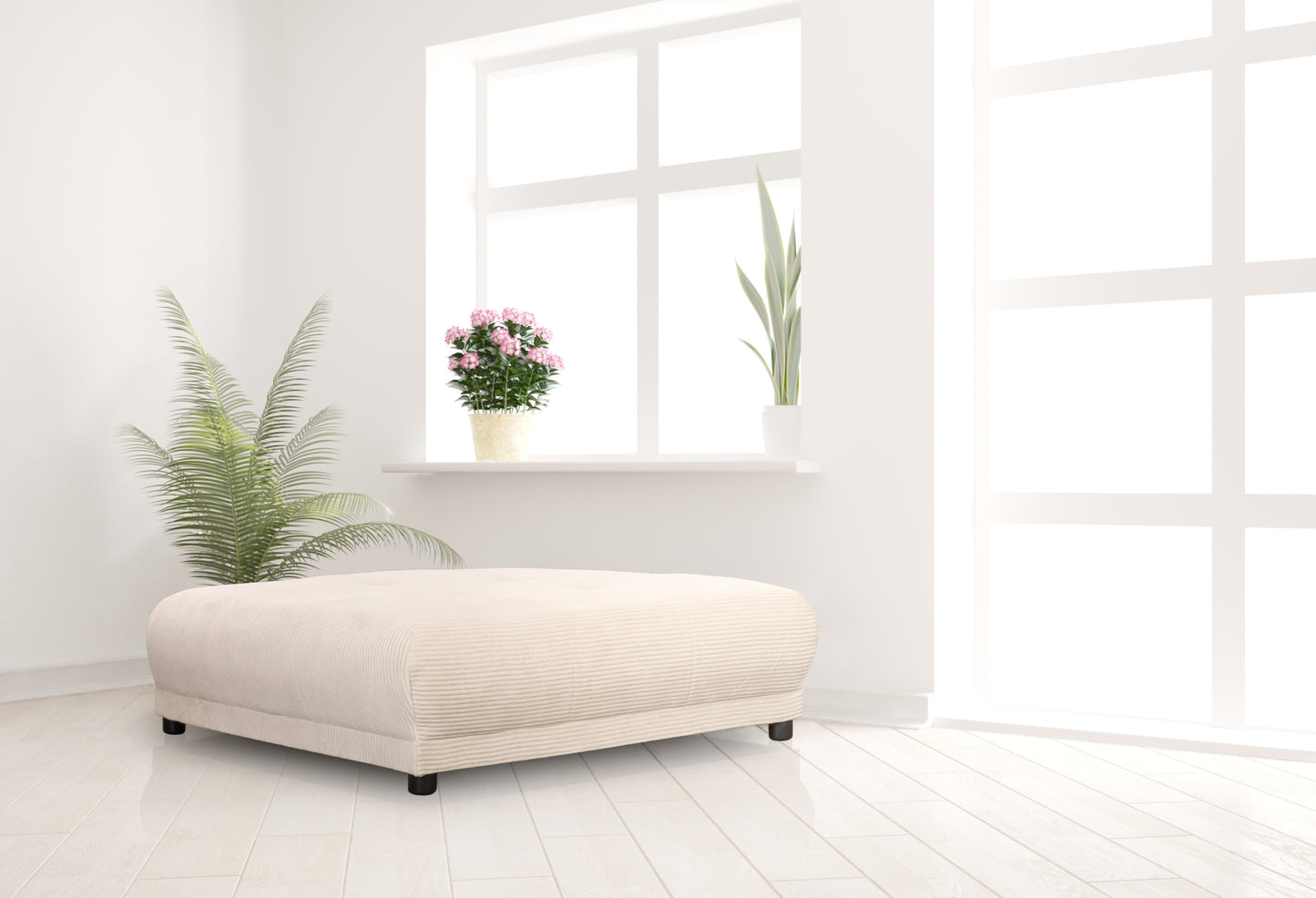 Hocker Vanessa – Mehr Raum zum Ankommen - Beige