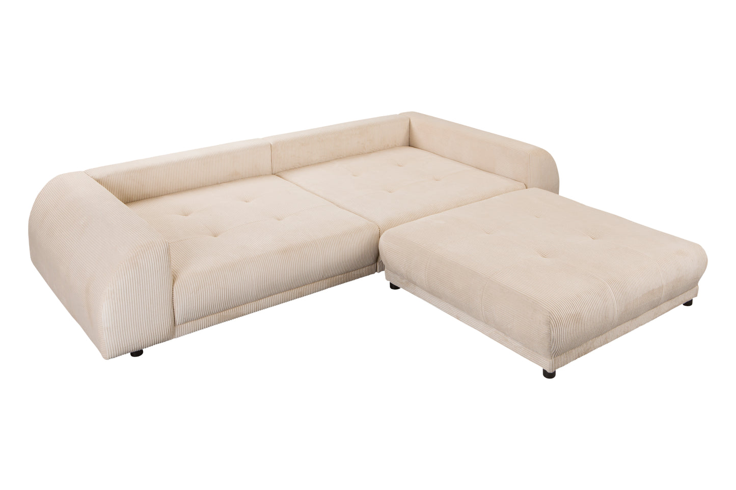 Hocker Vanessa – Mehr Raum zum Ankommen - Beige