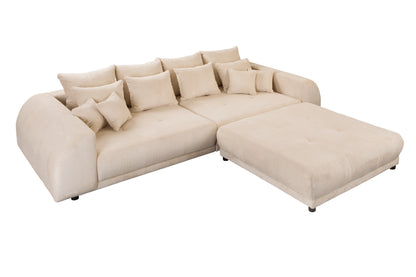 Hocker Vanessa – Mehr Raum zum Ankommen - Beige