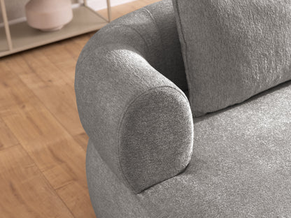 Ferro 4er Sofa - Komfort, der Charakter zeigt - Grau