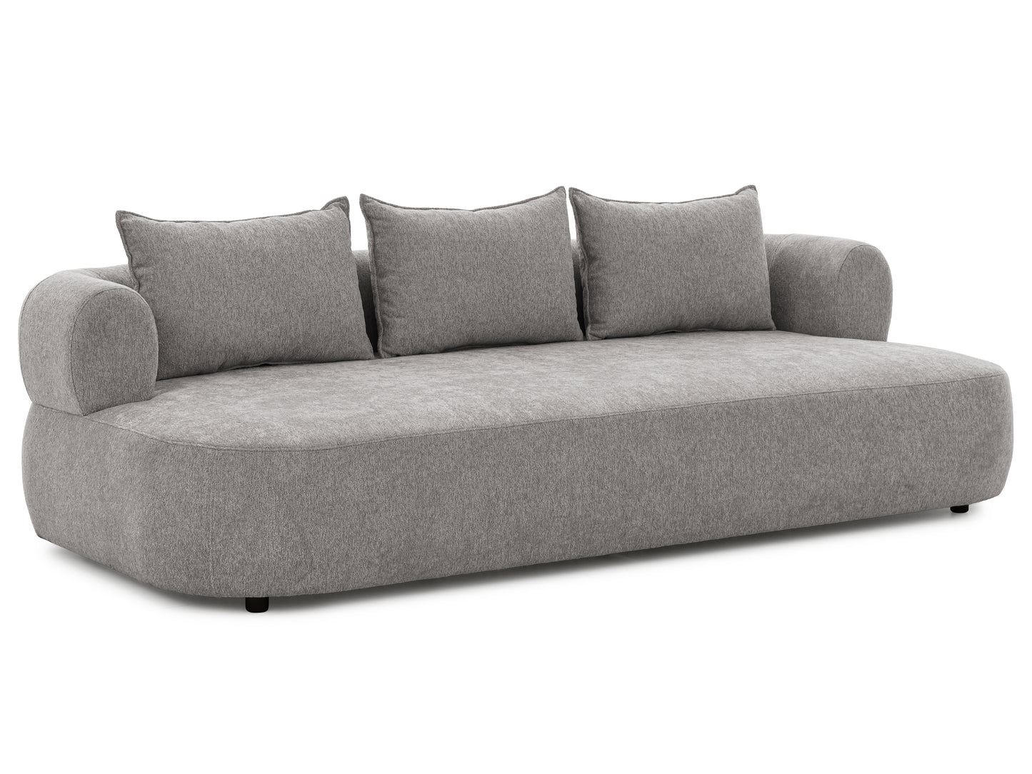 Ferro 4er Sofa - Komfort, der Charakter zeigt - Grau