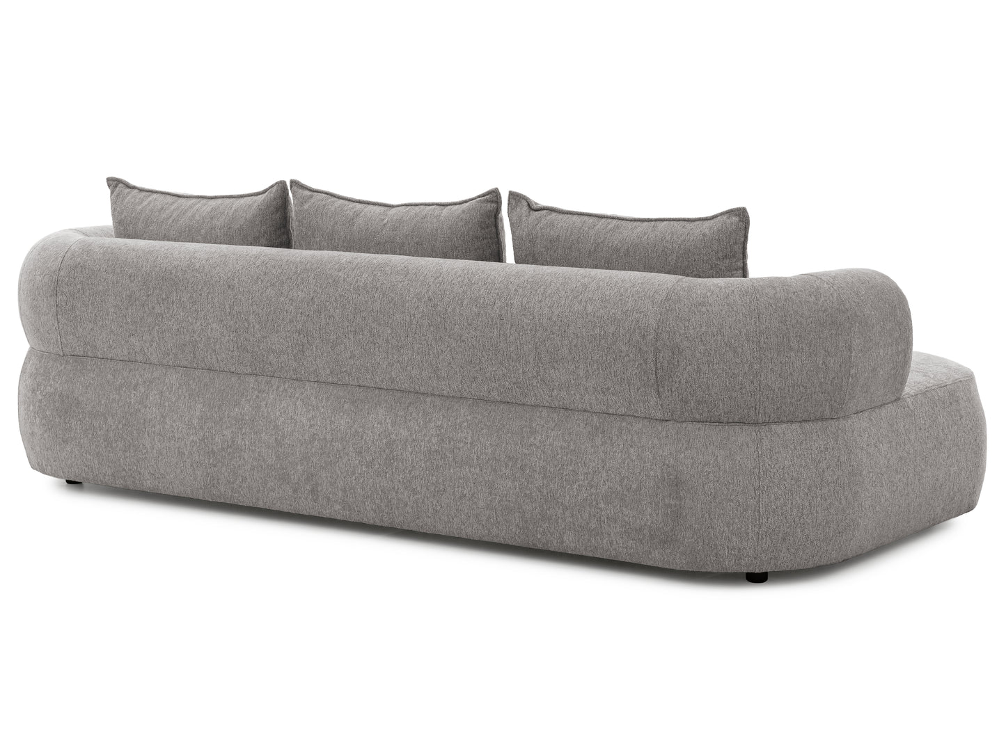 Ferro 4er Sofa - Komfort, der Charakter zeigt - Grau