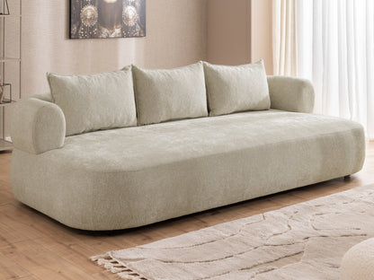 Ferro 4er Sofa - Komfort, der Charakter zeigt - Beige