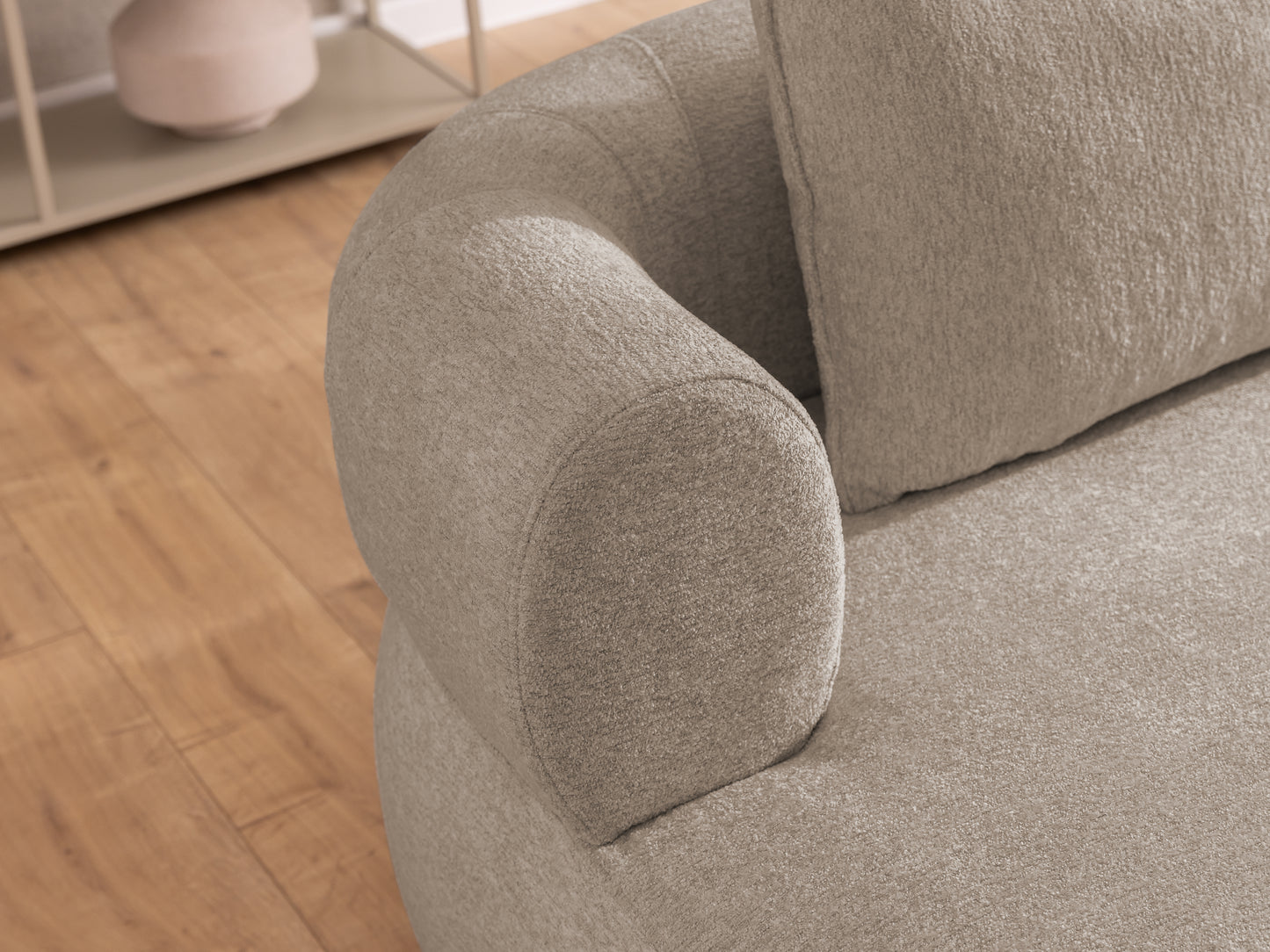 Ferro 4er Sofa - Komfort, der Charakter zeigt - Sand