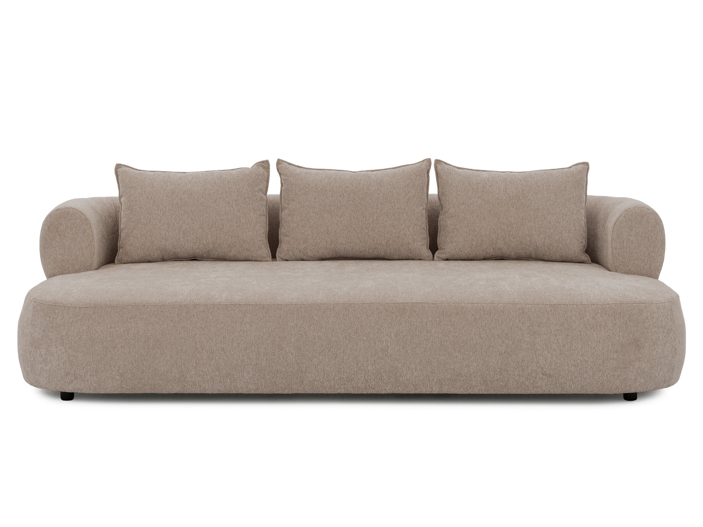 Ferro 4er Sofa - Komfort, der Charakter zeigt - Sand