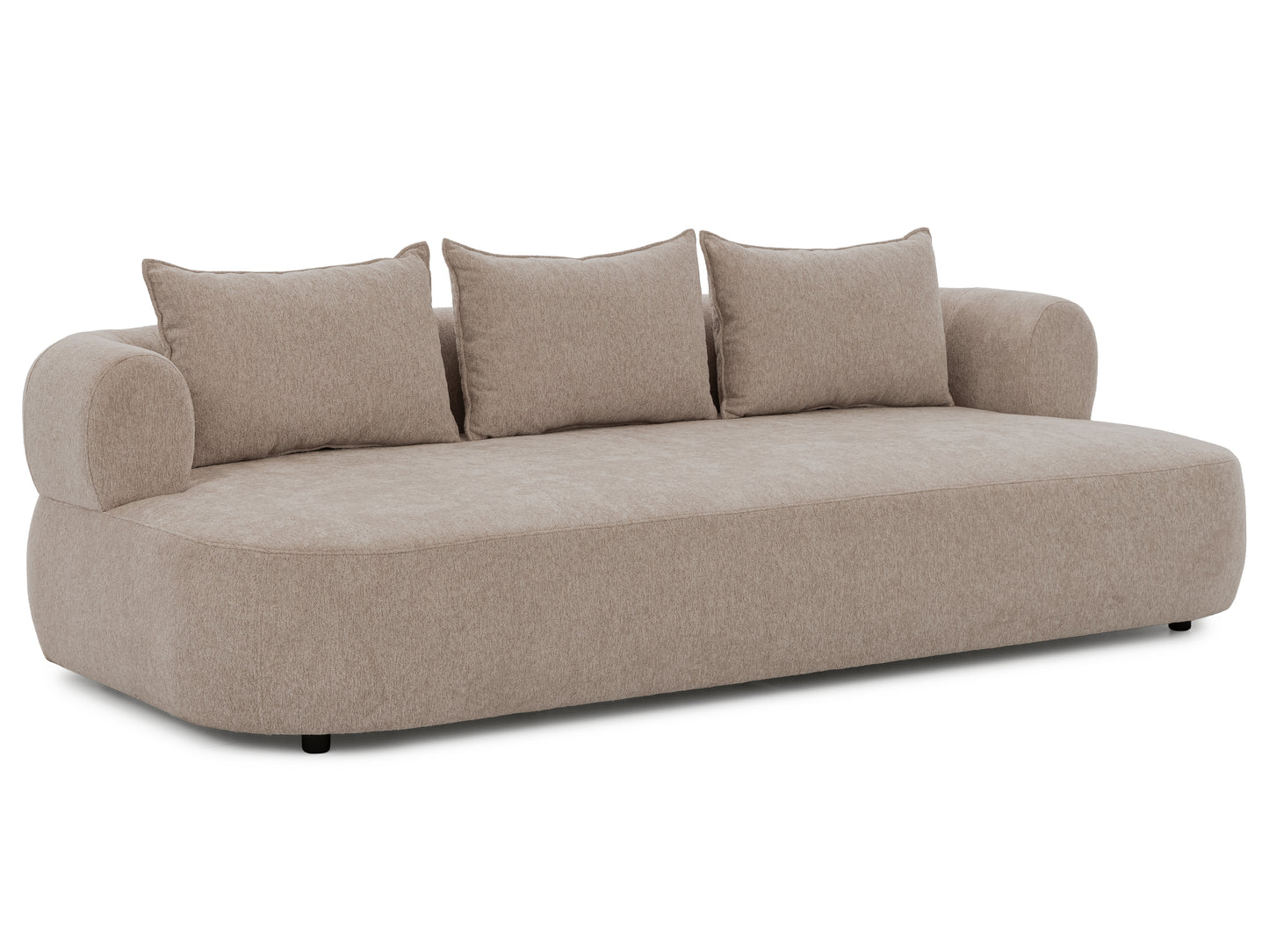 Ferro 4er Sofa - Komfort, der Charakter zeigt - Sand