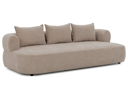 Ferro 4er Sofa - Komfort, der Charakter zeigt - Sand