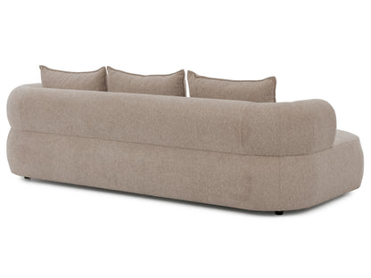 Ferro 4er Sofa - Komfort, der Charakter zeigt - Sand