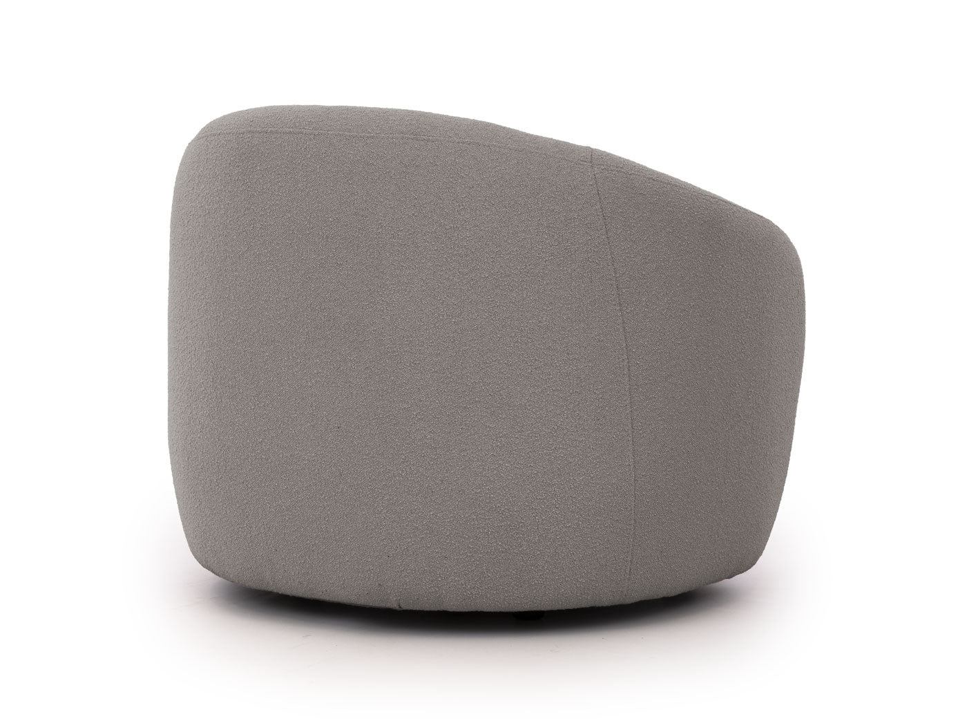 Bloom Bouclé Sessel - Grau