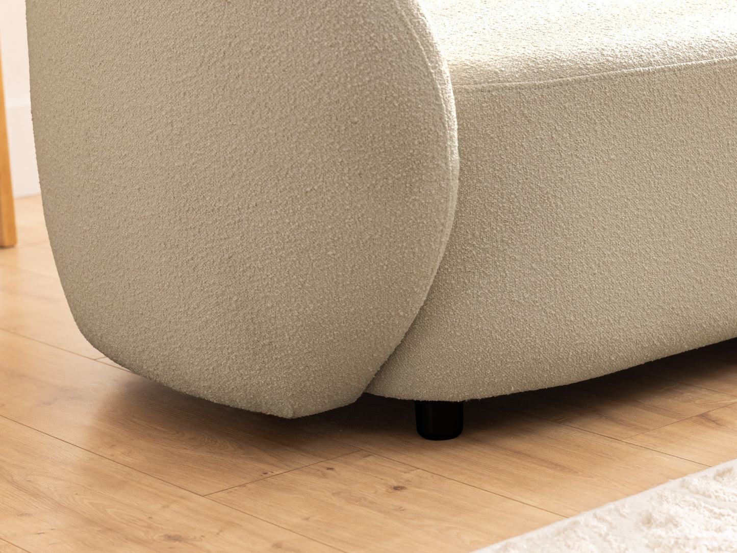 Bloom Bouclé Sessel - Braun